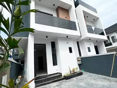 Contemporary Luxury 4-Bedroom Duplex with BQ in a Secure Estate