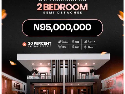 2 Bedroom Semi-Detached Duplex