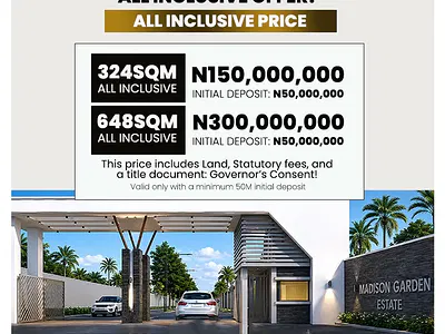 Madison Garden Luxry 300SQM