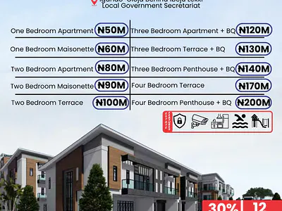 Luxury 1, 2, 3 and 4 Bedroom Apartments