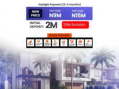 Excision Land: 300SQM & 500SQM Plots Going Fast
