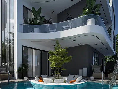 Elegant 5 Bedroom Five Bedroom Waterfront Masion