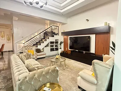 Exquisitely Furnished 5-Bedroom Terrace Duplex