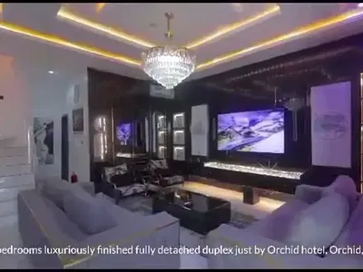 Self Compound Fully Furnished 4 Bedroom Detached Duplex with BQ