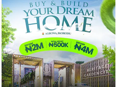 Premium Residential Land in a Choice Area with a Good Payment Plan