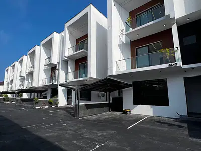 Executive 4-Bedrooms Semi-Detached Duplex with Swimming Pool & BQ