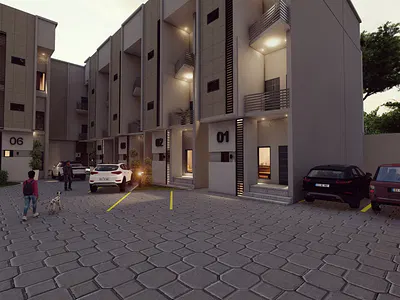 4 Bedroom Terrace Duplex and a BQ