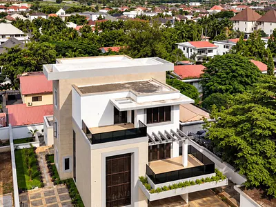Newly Constructed 6 Bedroom Fully Detached Duplex, Elevator, Pool, 2 BQS — Maitama District, Abuja
