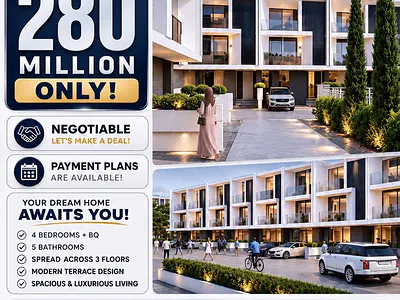 Off-Plan Luxury 4-Bedroom Townhouse Prime Location
