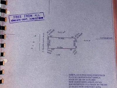 Land Measuring 1000SQM in a Built Up Estate
