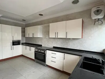 Serviced 3 Bedroom En-Suite Flat with 1 Room BQ