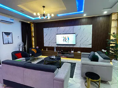3 Bedroom Terraced Duplex with Swimming Pool, Gym and PS5