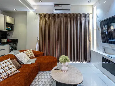 1 Bedroom with Pool and PS4& Balcony