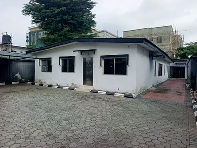 3 Bedroom Bungalow Office Use with BQ — Ikeja GRA, Ikeja, Lagos
