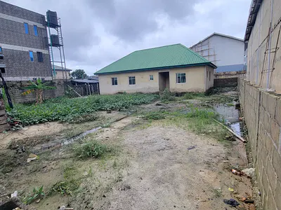 A 90% Completed 3-Bedroom Bungalow on a Full Plot of Land