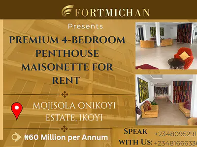 Premium 4-Bedroom Penthouse Maisonette