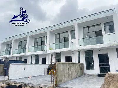 Newly Built 3 Bedroom Self Compound Study Room Terrace Duplex