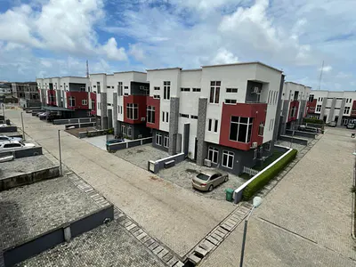 4 Bedroom Semi Detached Duplex with BQ, Central Swimming Pool &gym