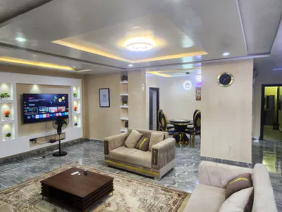 Luxury Fully Furnished 3 Bedroom Flat, 2nd Floor, Inverter&solar, 24/7