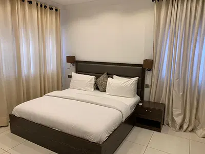 Luxury 4-Bedroom Apartment with a BQ and Pool