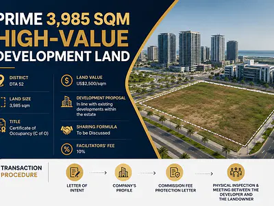 Prime 3, 985 SQM High-Value Development Land