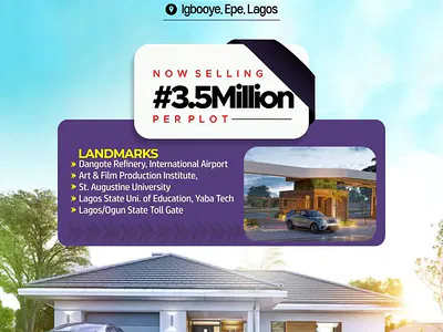 Legit Land in a Serene Environment Free From Government Acquisition.