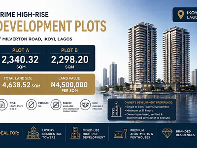 Prime 2, 340.32 SQM & 2, 298.20 SQM High-Rise Development Plots