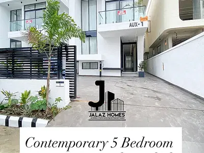 Contemporary 5 Bedroom Fully Detached Duplex — Lekki, Lagos