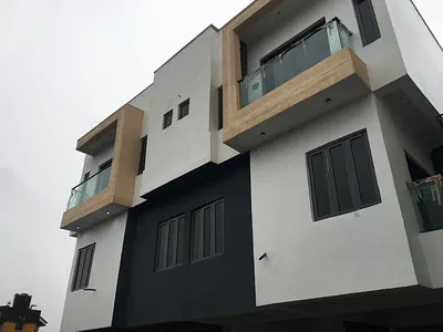 Newly Built 4 Bedrooms Terrace Duplex with a Room BQ