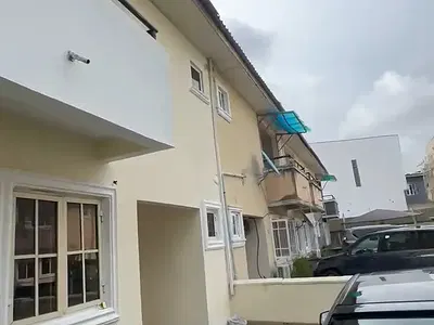 3 Bedroom Terrace Duplex Self Compound Swimming Pool Children Playing