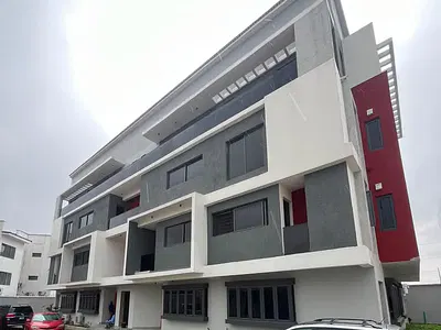 Newly Built & Serviced 4 Bedroom En-Suite Townhouse with 1 Room BQ