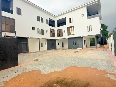Newly Built 4 Bedroom Terrace Duplex with Room BQ