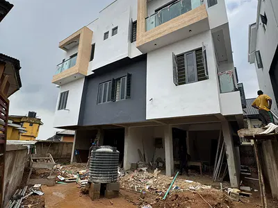 Lovely Built 4 Bedroom Semi Detached Duplex Duplex with a Room BQ
