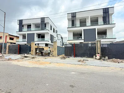 Newly Built 4 Bedroom Semi Detached Duplex with a Room BQ