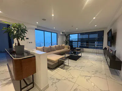 Luxury 4-Bedroom Penthouse with BQ