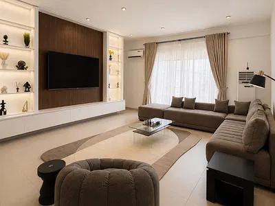 Luxury Smart 3 Bedroom Service and Furnished Apartment