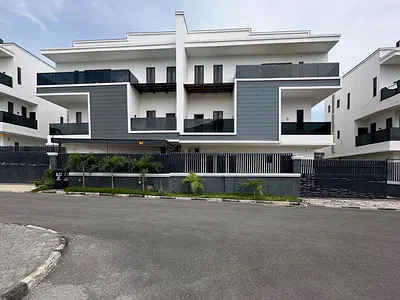 Brand New 4 Bedroom Gated Semi Detached Duplex, BQ, 3 Living Rooms