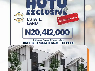 150SQM Plot of Land to Build a 3 Bedroom Terrace