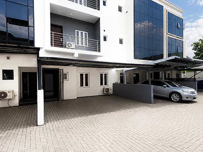 Luxury 4 Bedroom Terrace Duplex with a Room BQ — Wuye, Abuja