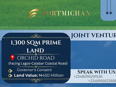 1, 300 SQM Prime Land