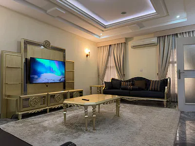 Luxury 4 Bedroom Serviced & Furnished Terrace Duplex, BQ, Pool, Gym