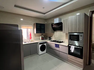 Luxury Fully Furnished 3 -Bedroom Apartment with BQ