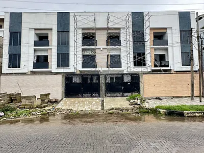 Luxury 4 Bedroom Terrace Duplex with Self Compound, BQ and Elevator