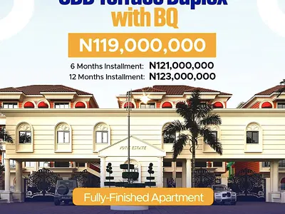 Luxury 3 Bedroom Terrace Duplex with BQ