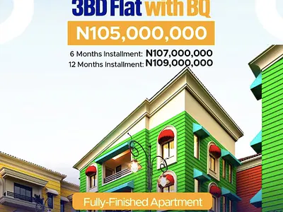 Luxury 3 Bedroom Apartment with BQ