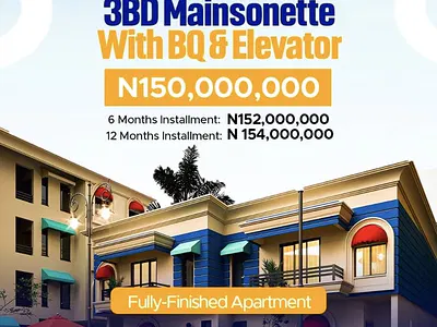 Luxury 3 Bedroom Maisonette with BQ