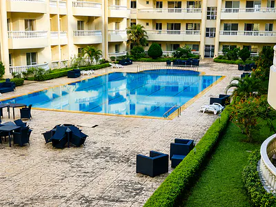 Waterfront Luxury 3 Bedroom Apartment with BQ and Swimming Pool