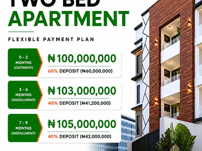 2 Bedroom Apartment