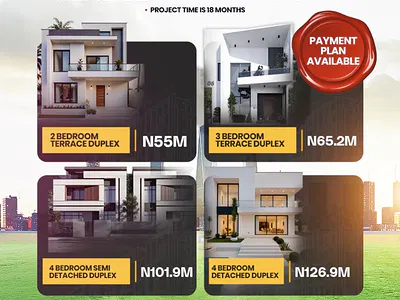 3 Bedroom Duplex (Carcass)