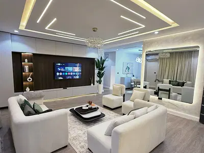 All-White Themed 2-Bedroom Apartment